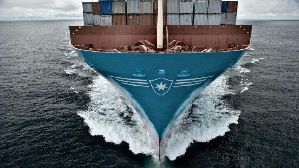 Politi finder 700 kilo kokain på Maersk-containerskib Politi finder 700 kilo kokain på Maersk-containerskib