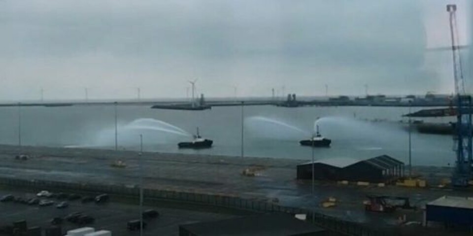 Video: De dansende slæbebåde i Zeebrugge Udklip-6-768x433