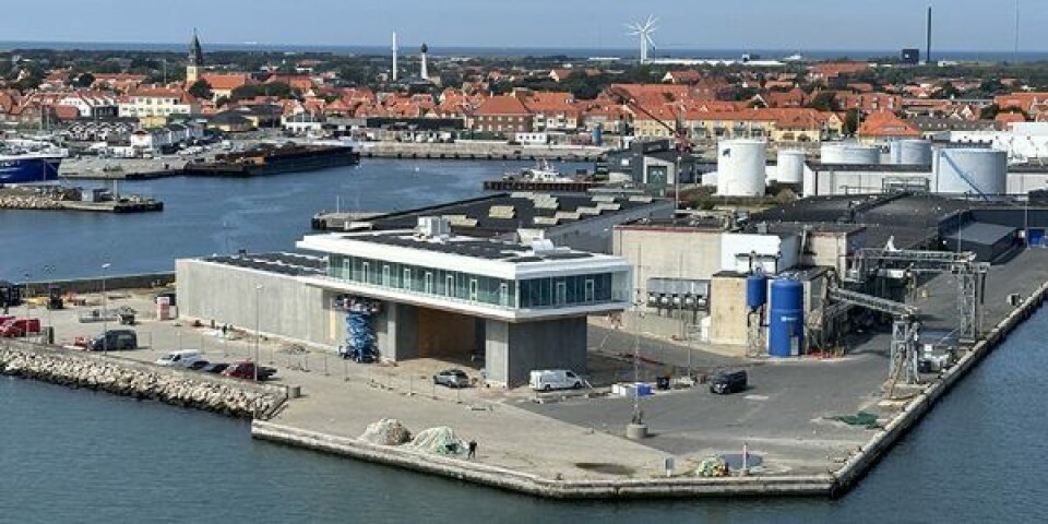 Skagen Havns nye havnebygning. Skagen Havns nye havnebygning. Foto: Skagen Havn
