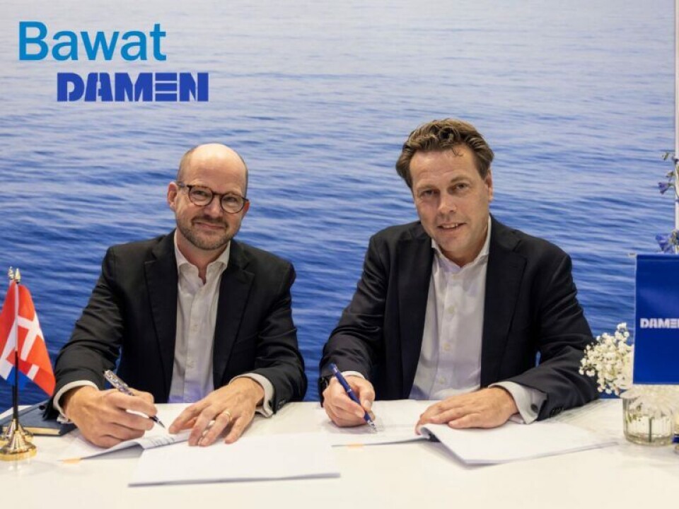 Dansk virksomhed i samarbejde med Damen om ballastvand Dansk virksomhed i samarbejde med Damen om ballastvand