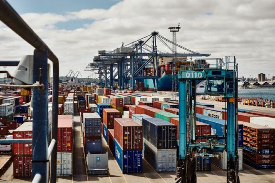Aarhus sætter ny dansk rekord for containeromsætning