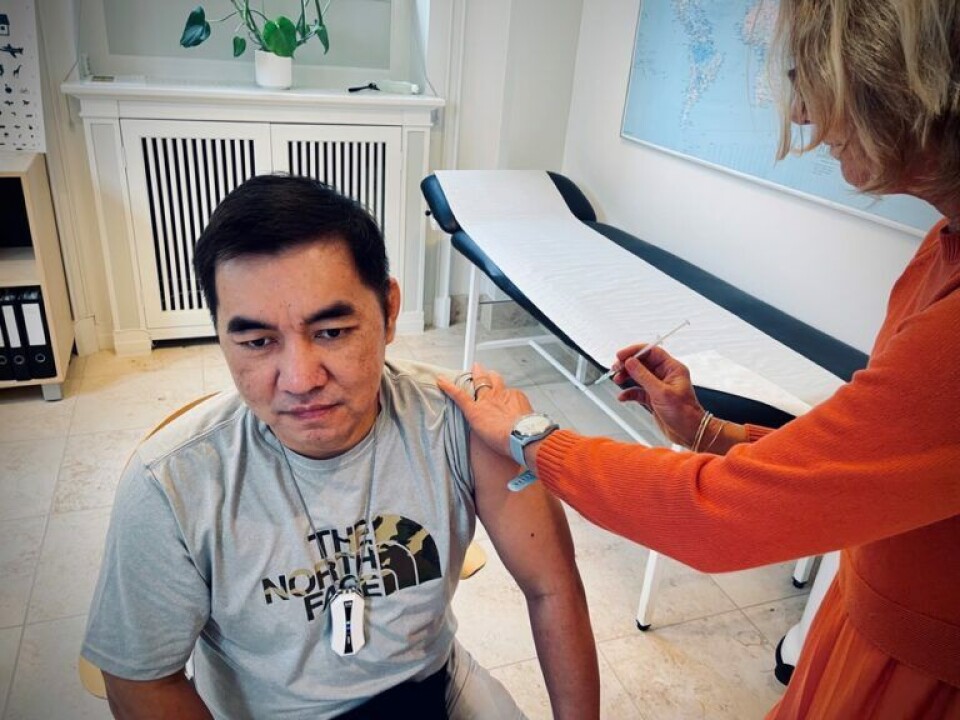 De første søfarende har fået vaccine De første søfarende har fået vaccine