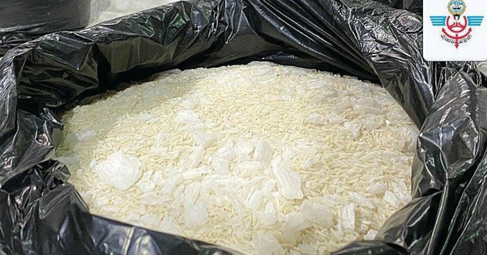 17 kilo methamfetamin fundet skjult i ris 17 kilo methamfetamin fundet skjult i ris