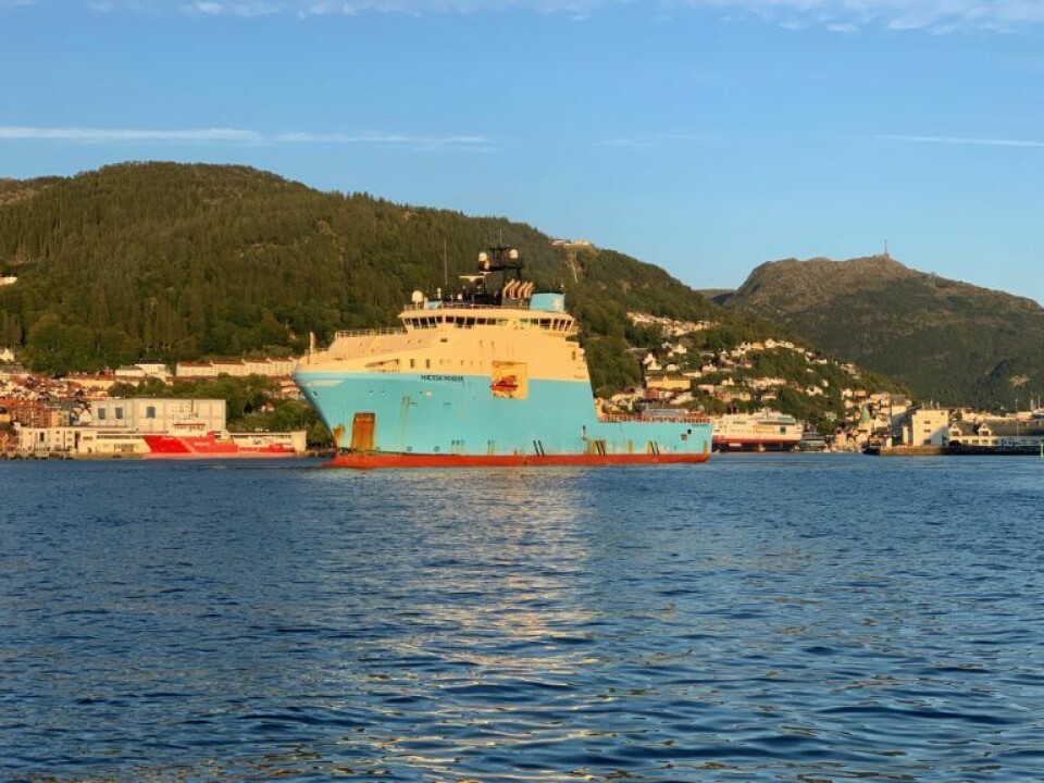 Se billederne: Maersk Supply Service udflager første fartøj til Norge Se billederne: Maersk Supply Service udflager første fartøj til Norge