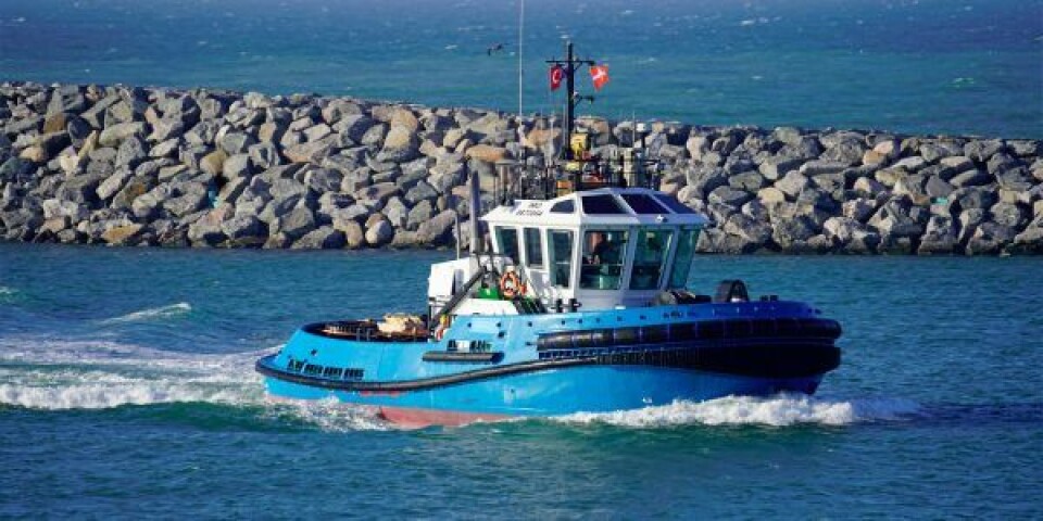 Slæbebåden Sibba. Foto: Hirtshals Havn