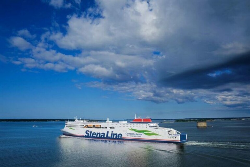 I dag skal Stena Lines nyeste E-Flex-færge indsættes I dag skal Stena Lines nyeste E-Flex-færge indsættes