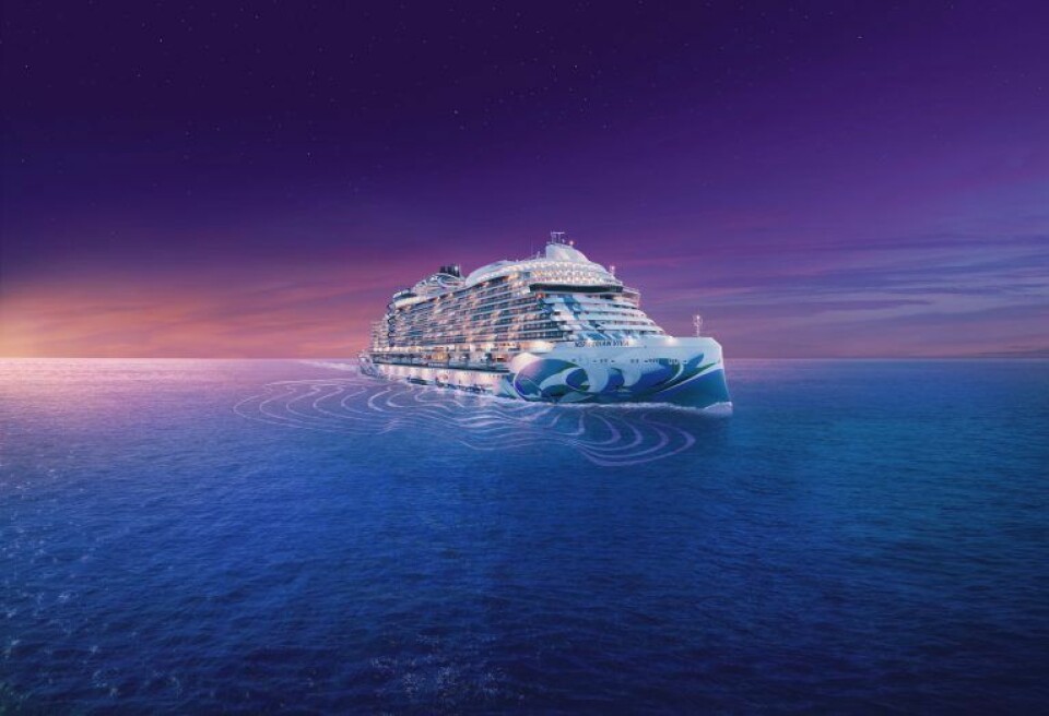Se billederne: Norwegian Cruise Line lancerer nyt skib