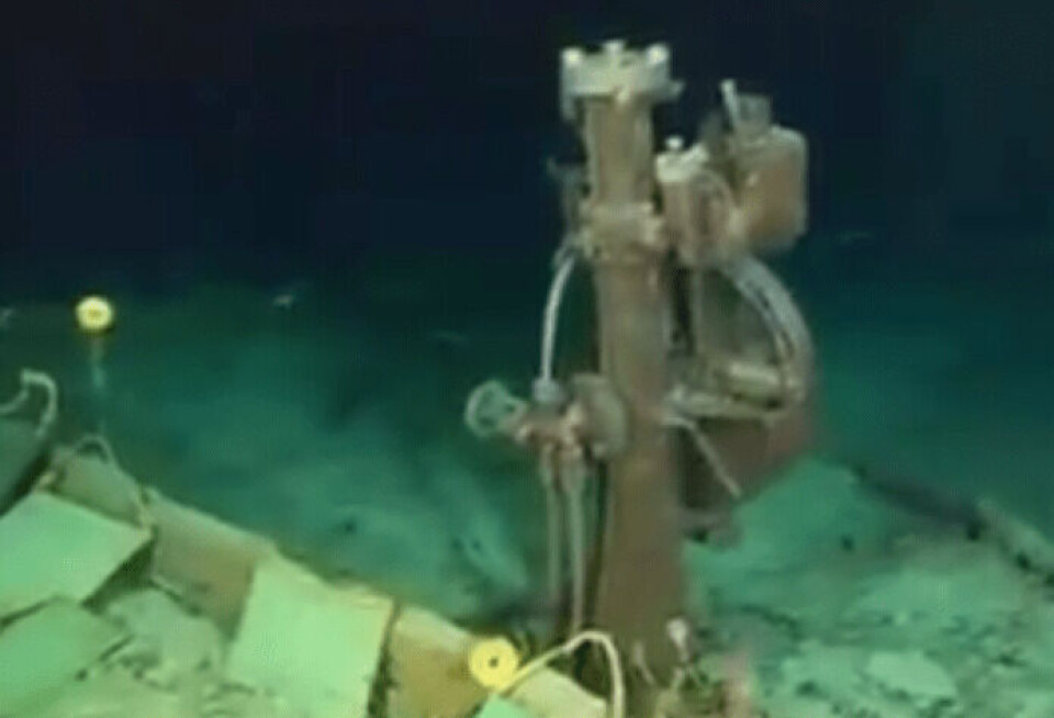 Video fra bunden af havet – Titanic rådner med voldsom hast Video fra bunden af havet – Titanic rådner med voldsom hast