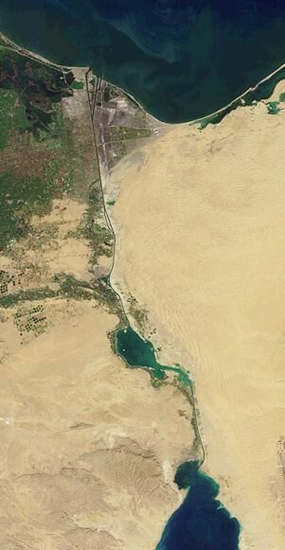 Suez-kanalen med stigende omsætning i første halvår