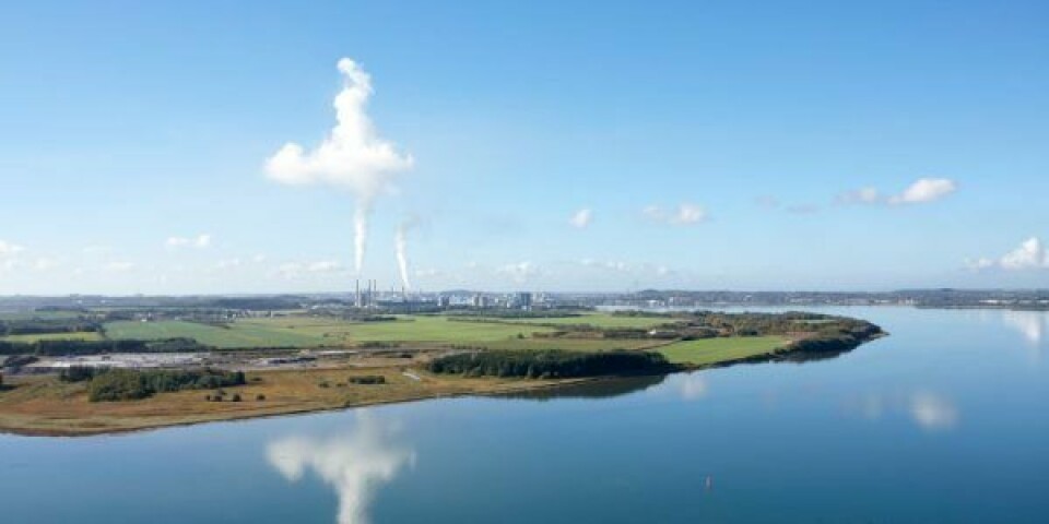 CO2 er omdrejningspunktet for det nordjyske erhvervsfyrtårn. Aalborg Portland er en af aktørerne i det nordjyske konsortium, der står bag fyrtårnet. Foto: Aalborg Portland