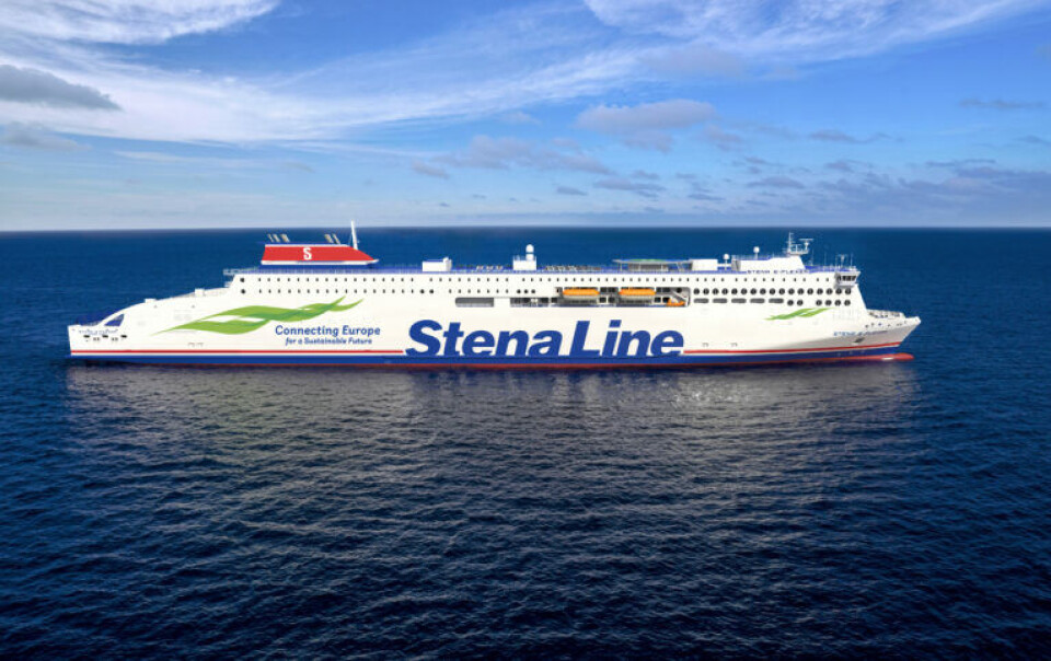 Stena Line sætter nye E-Flex-færger i drift på Østersøen Stena Line sætter nye E-Flex-færger i drift på Østersøen