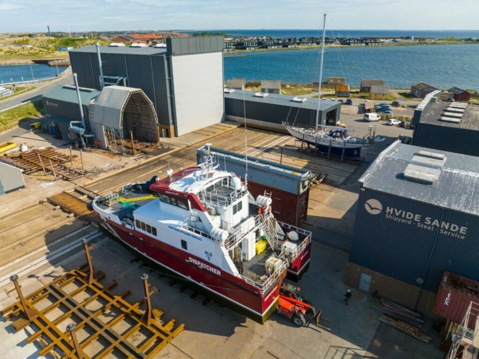 Dispatcher på besøg i Hvide Sande.