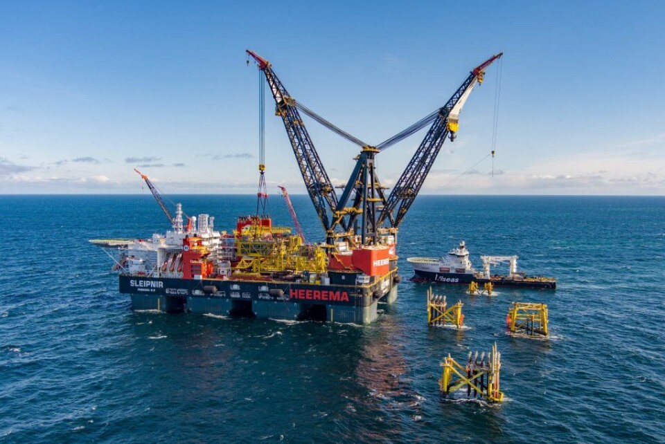 Se de smukke billeder: Genopbygningen af Tyra II går ind i næste fase