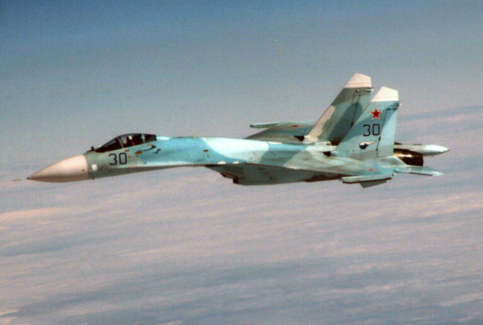 Russiske kampfly øver bombeangreb på skibe i Sortehavet Russiske kampfly øver bombeangreb på skibe i Sortehavet