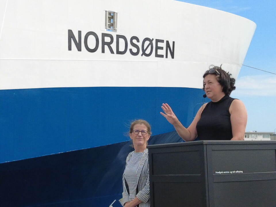 Smukke billeder – Danmarks nye fiskerikontrolskib blev navngivet