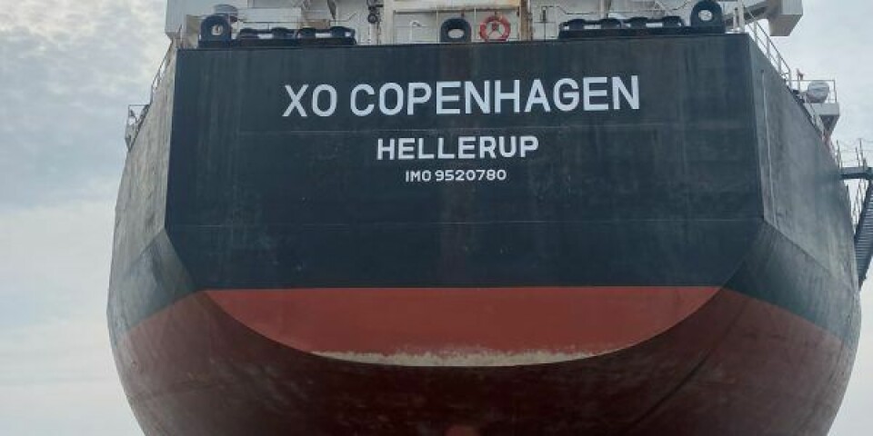 XO Copenhagen. Foto: Twitter / Søfartsstyrelsen