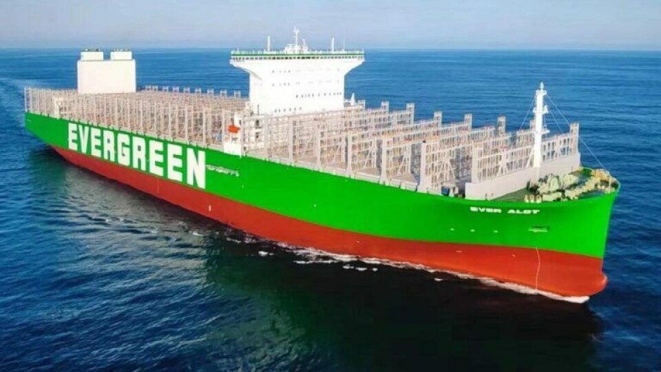 Leveret – Her er verdens nye største containerskib Leveret – Her er verdens nye største containerskib