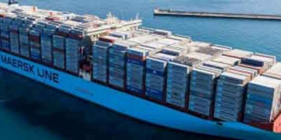 Maersk lejer 5+5 3.500 teu-skibe Arkivfoto: Maersk
