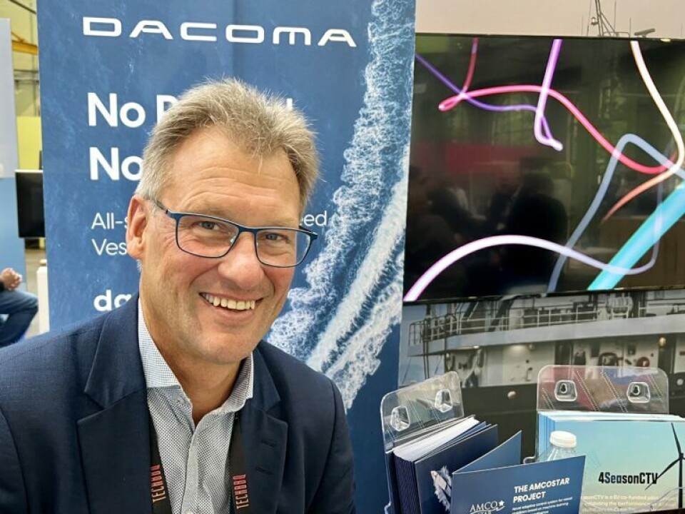 Dacoma sikrer første kunde til stabiliserende svingkøl Dacoma sikrer første kunde til stabiliserende svingkøl