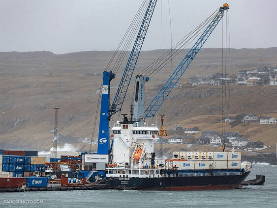Her er billederne af det nye dansk-færøske fragtskib