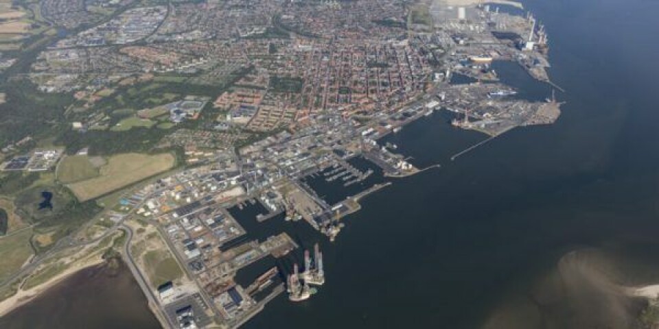 Esbjerg Havn. Arkivfoto: MEDVIND/Bent Sørensen