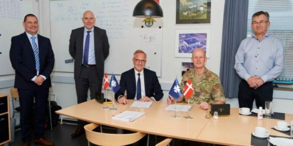 DFDS og Forsvaret skriver ny aftale Signing_Ark-768x432