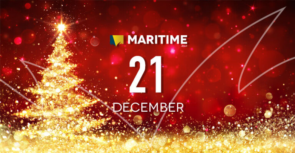 Den maritime julekalender – 21. december Den maritime julekalender – 21. december
