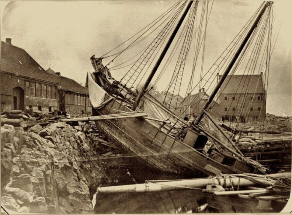“Vi må ikke glemme stormfloden i 1872 – for den kommer igen” “Vi må ikke glemme stormfloden i 1872 – for den kommer igen”