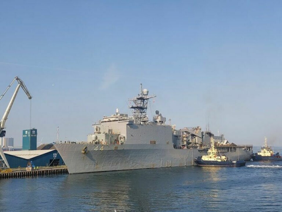 Fire skibe lægger til – Kalundborg Havn får besøg af NATO-flåde