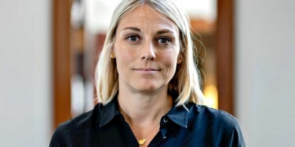 Transportminister Trine Bramsen. Foto: Keld Navntoft (2019) / Forsvarsministeriet
