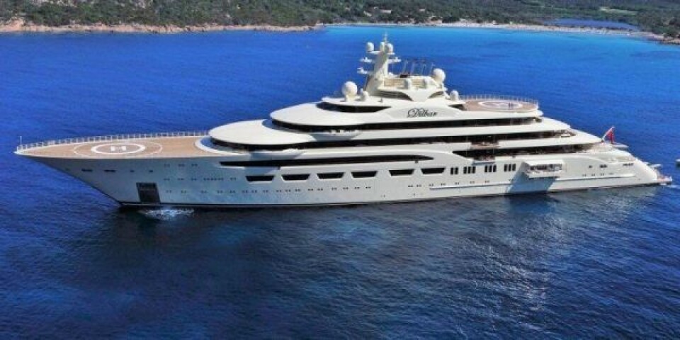 Dilbar. Foto: Luxury Charter Group