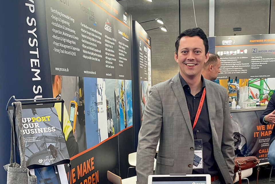 Offshore vind i fokus på velbesøgt messe Offshore vind i fokus på velbesøgt messe