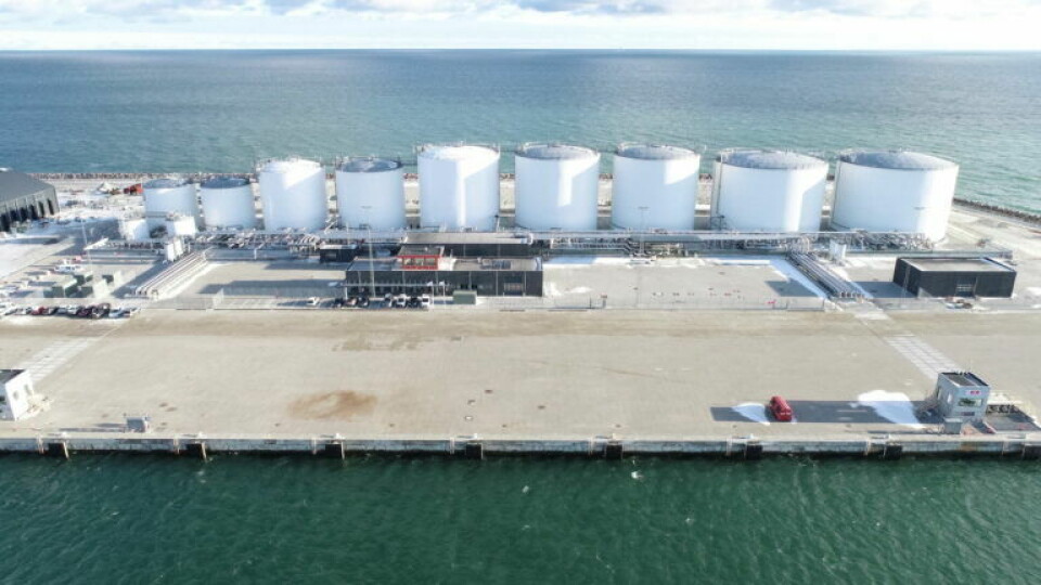 Stena Oil har taget brændstofterminal i Frederikshavn i brug