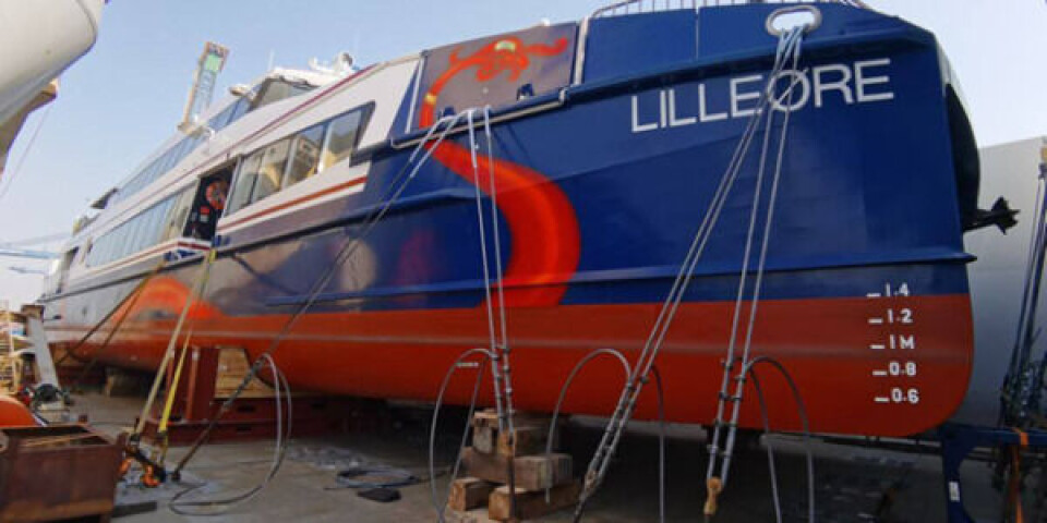 Ny Samsø-færge ankommer tirsdag MV-Lilleore