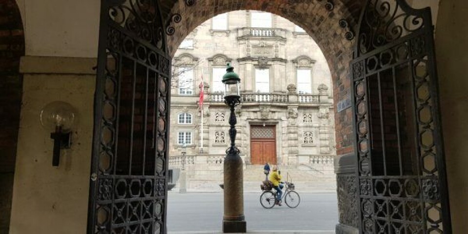 Christiansborg. Foto: Danske Maritime