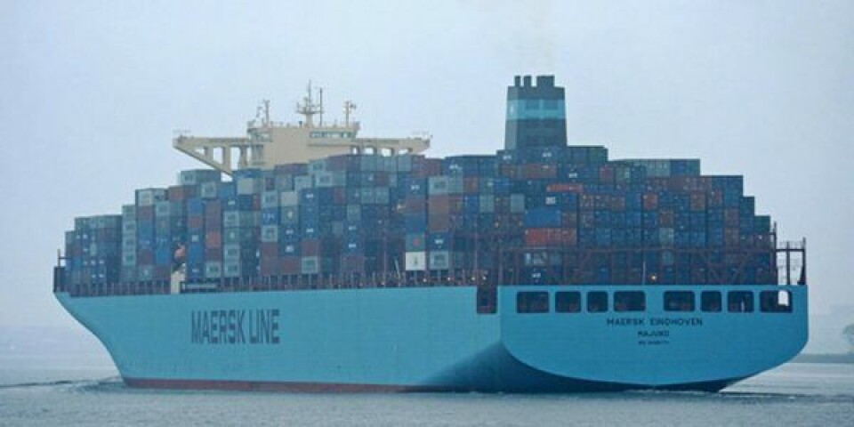 Mærsk præsentere et historisk årsresultat.Foto: Maersk