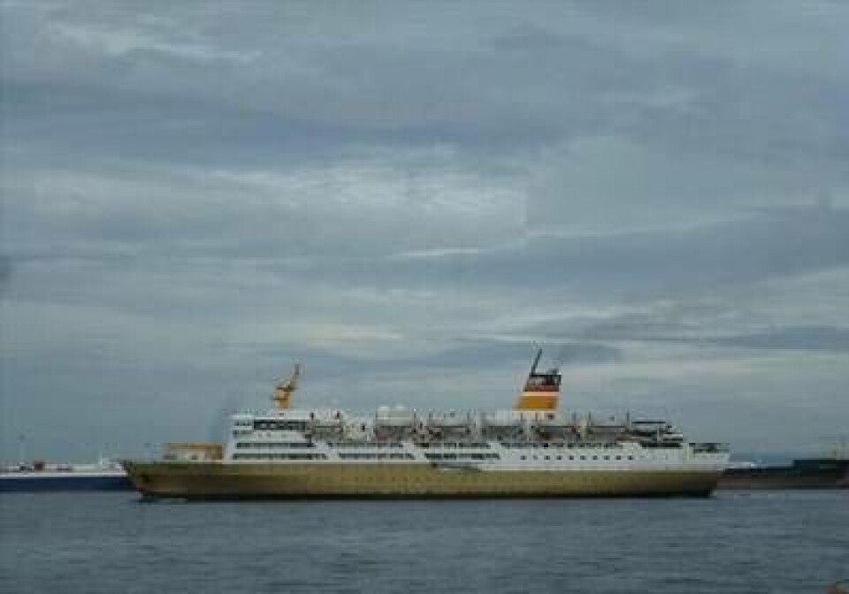 Video: Færge omdannet til flydende karantæne-hospital Video: Færge omdannet til flydende karantæne-hospital