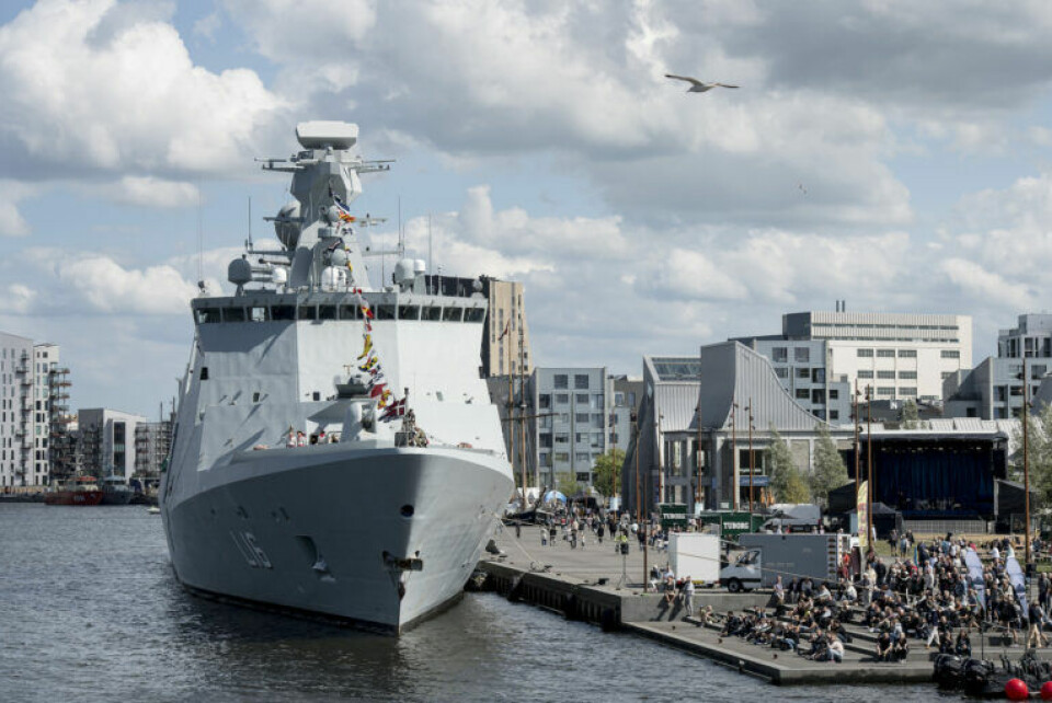 Åbent Skib – I dag besøger dansk fregat landets største indlandshavn