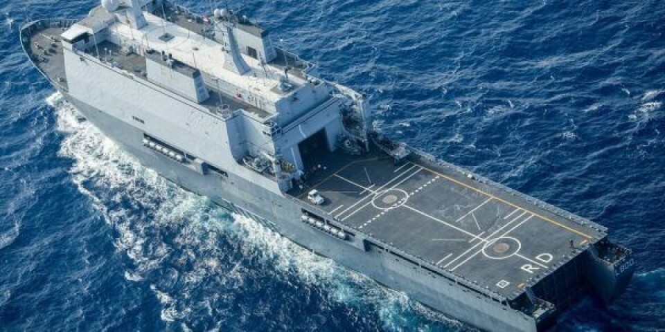 HNLMS Rotterdam. Foto: Damen Shipyard Group