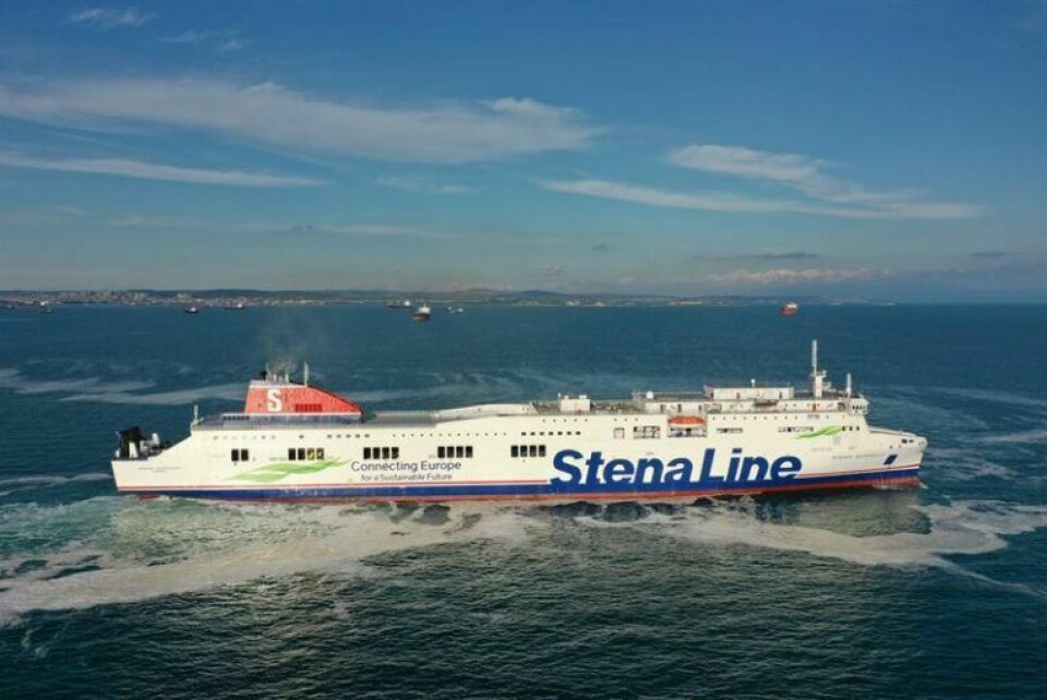 Video: Se Stena Lines nyeste RoPax-færge