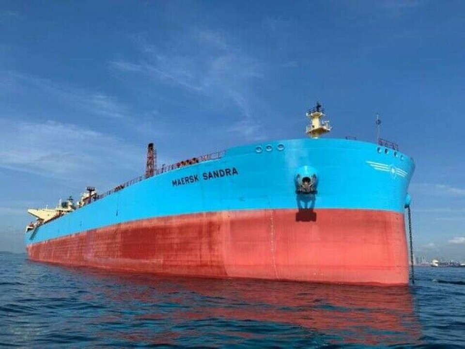 Maersk sælger ufærdige produkttankere