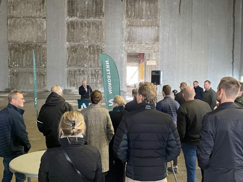 Rejsegilde på Taulov Dry Port.