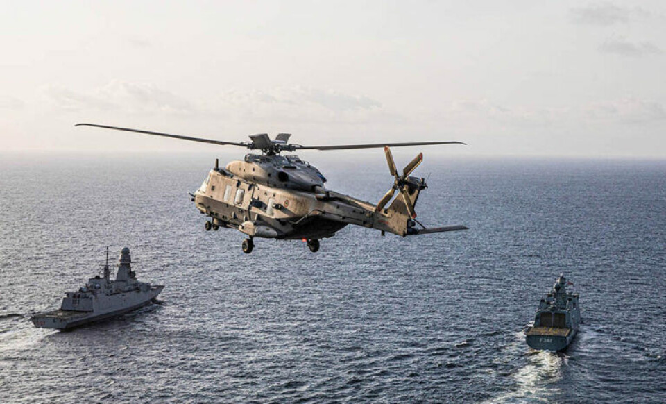 Se billederne: Esbern Snare øver piratjagt i Guineabugten Se billederne: Esbern Snare øver piratjagt i Guineabugten
