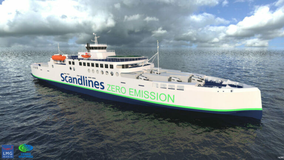 Scandlines bestiller emissionsfri færge til Rødby-Puttgarden Scandlines bestiller emissionsfri færge til Rødby-Puttgarden