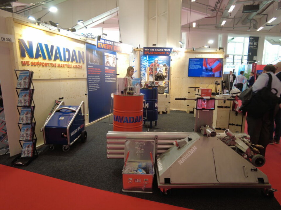 Navadan ved SMM 2022 I Hamborg.