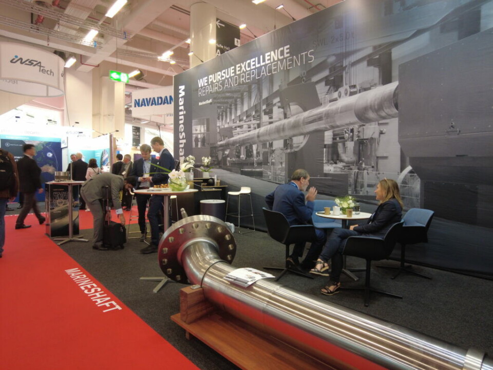 MarineShaft ved SMM 2022 I Hamborg.