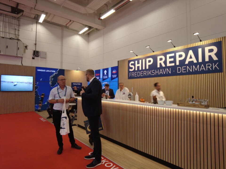 Orskov Yard ved SMM 2022 I Hamborg.