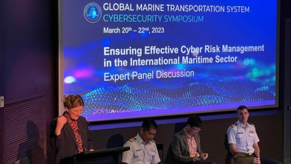 Søfartsstyrelsen deltager i konference om den maritime cybertrussel Søfartsstyrelsen deltager i konference om den maritime cybertrussel