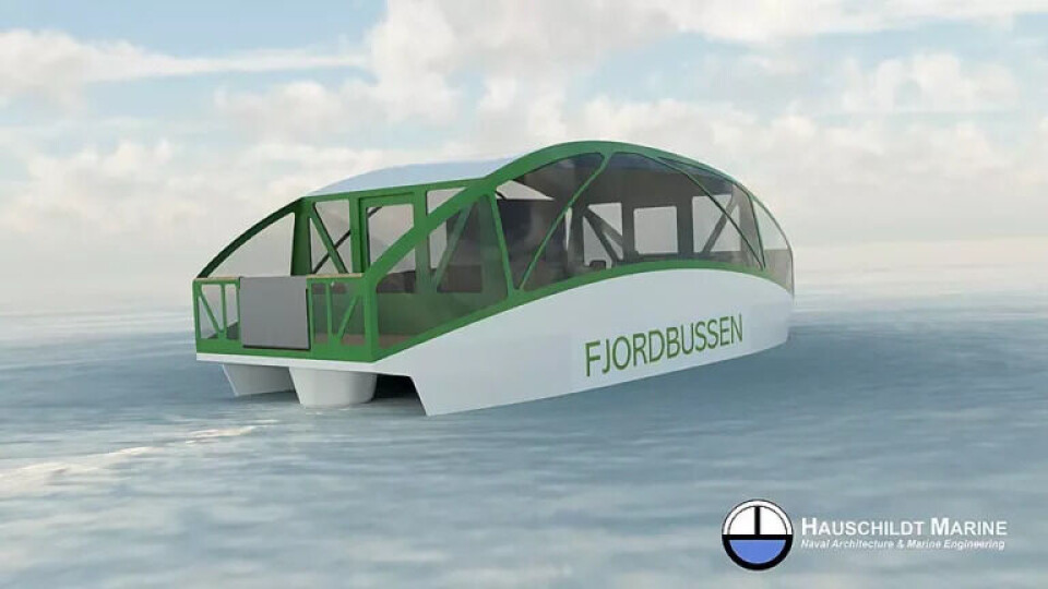 Ny fjordbus skal sejle uden mandskab ombord Ny fjordbus skal sejle uden mandskab ombord
