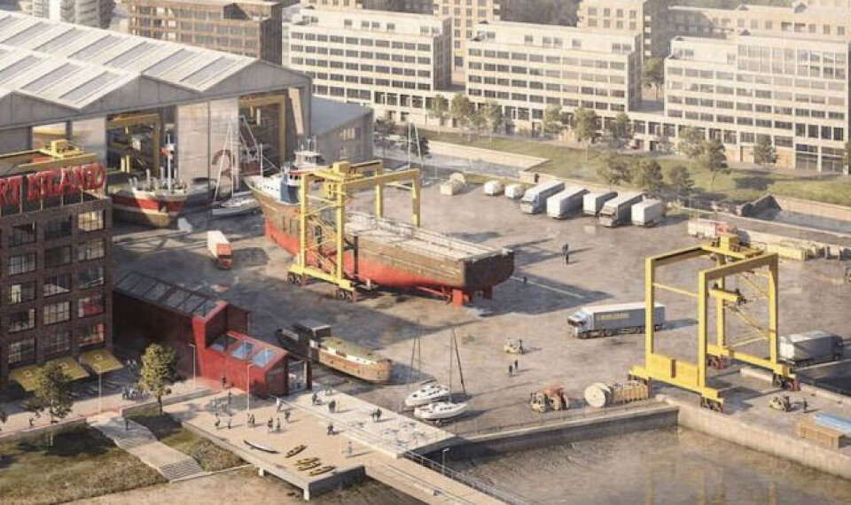 Storby skal have sit første nye skibsværft i mere end hundrede år Storby skal have sit første nye skibsværft i mere end hundrede år